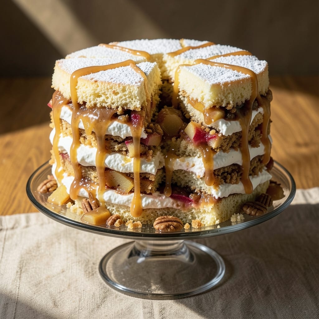 Apple Earthquake Cake Recipe: Wobbly Layers That Defy Gravity