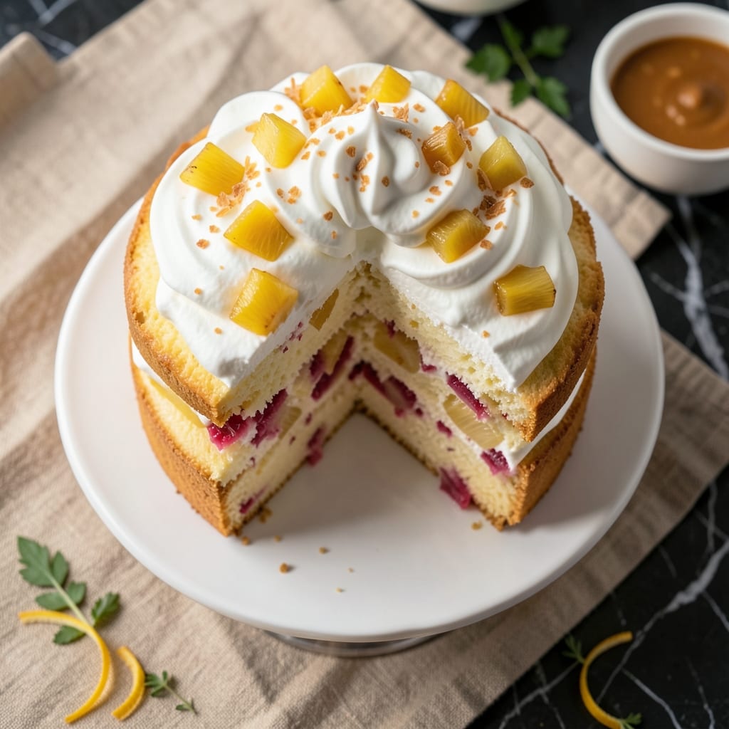 Angel Food Cake Recipe With Pineapple and Cool Whip: Tropical Layers That Stay Light All Day