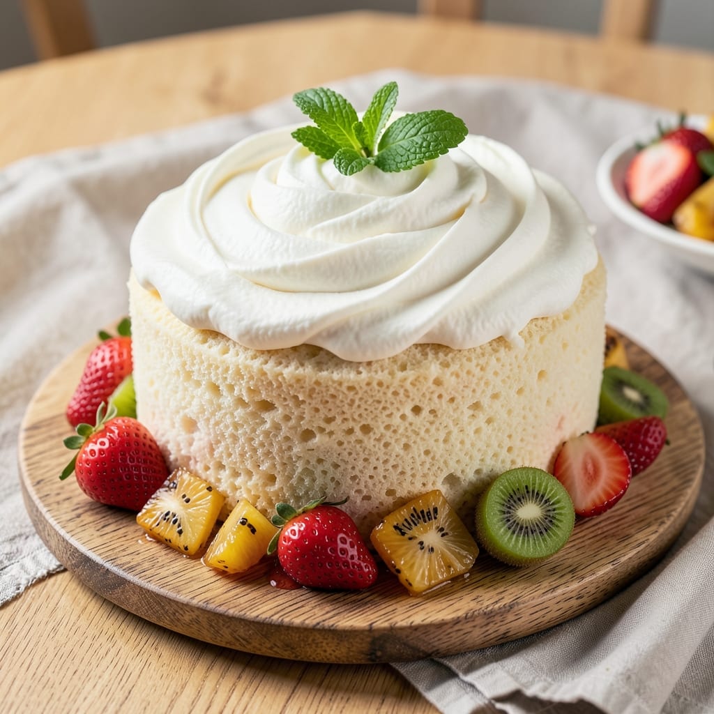 Angel Food Cake Recipe With Fruit and Cool Whip: Fluffy Clouds and Cool Whip Creaminess in 15 Minutes