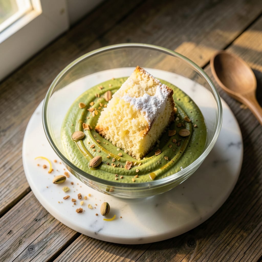 Angel Food Cake and Pistachio Pudding Dessert Recipe: Fluffy Cloud Meets Nutty Cream Cheese Magic