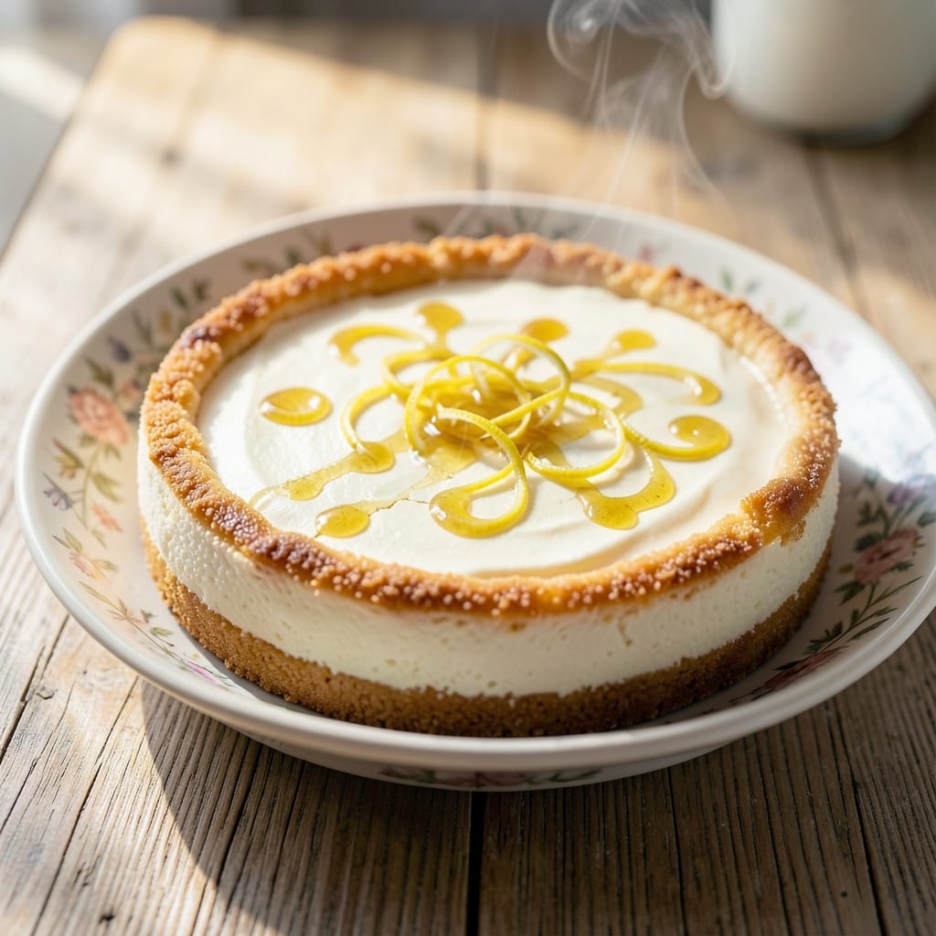 Baked Cheesecake Recipe UK: No-Crack Crown With Tangy Lemon Zest