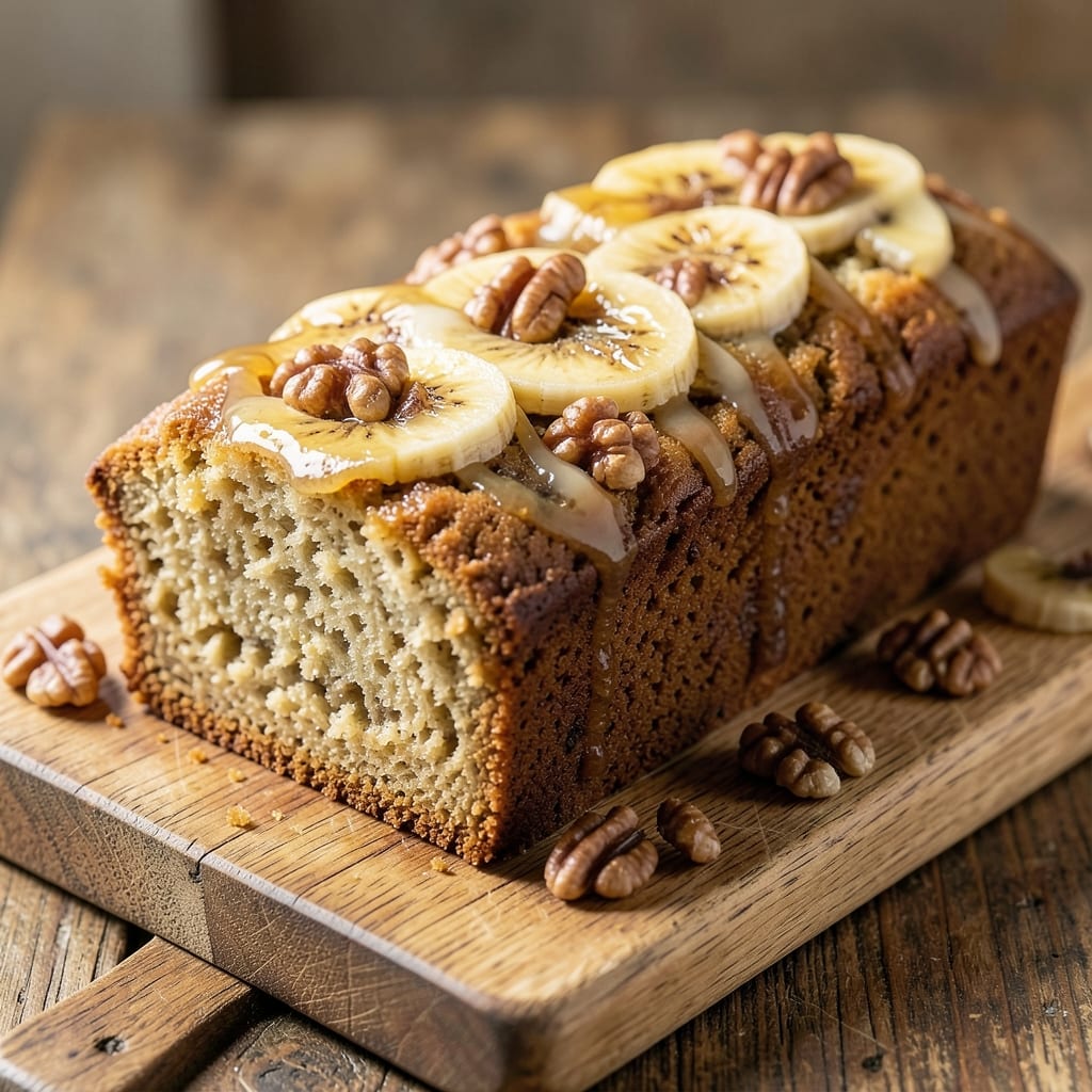 Banana and Walnut Loaf Cake Recipe: Nutty Moistness With Vanilla Bean Swirls