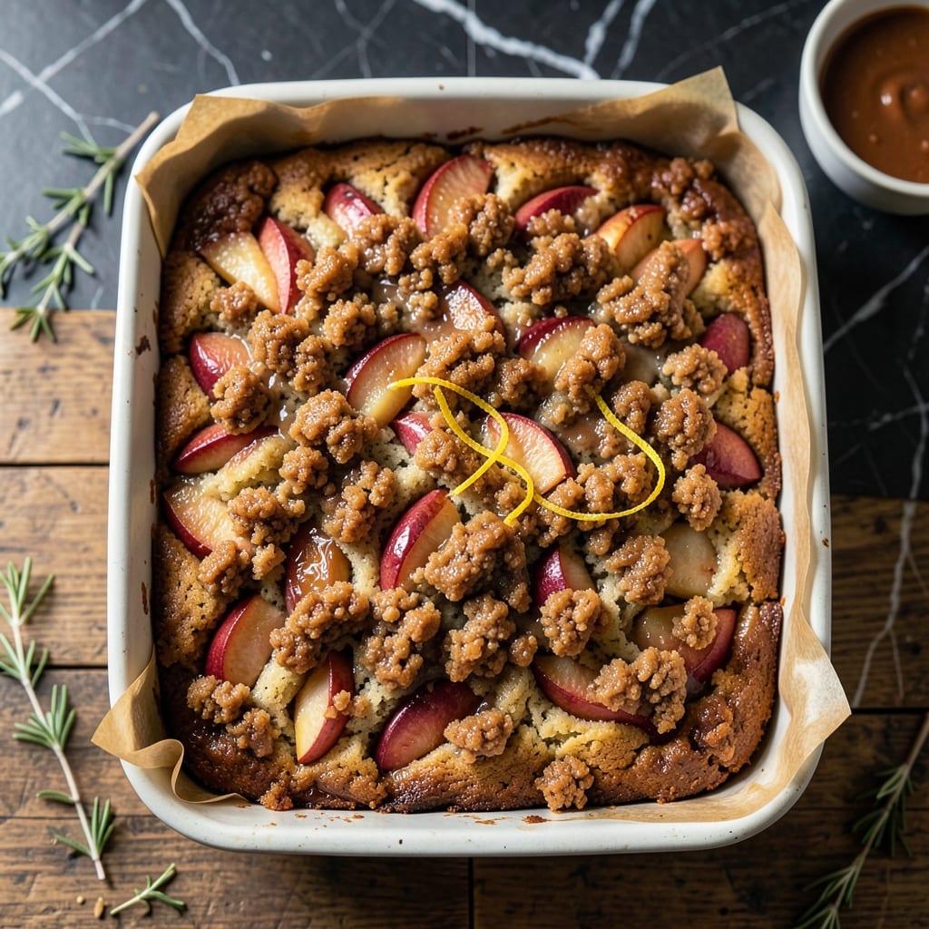 Apple Coffee Cake With Crumble Topping Recipe: Warm Spice and Cinnamon-Infused Layers