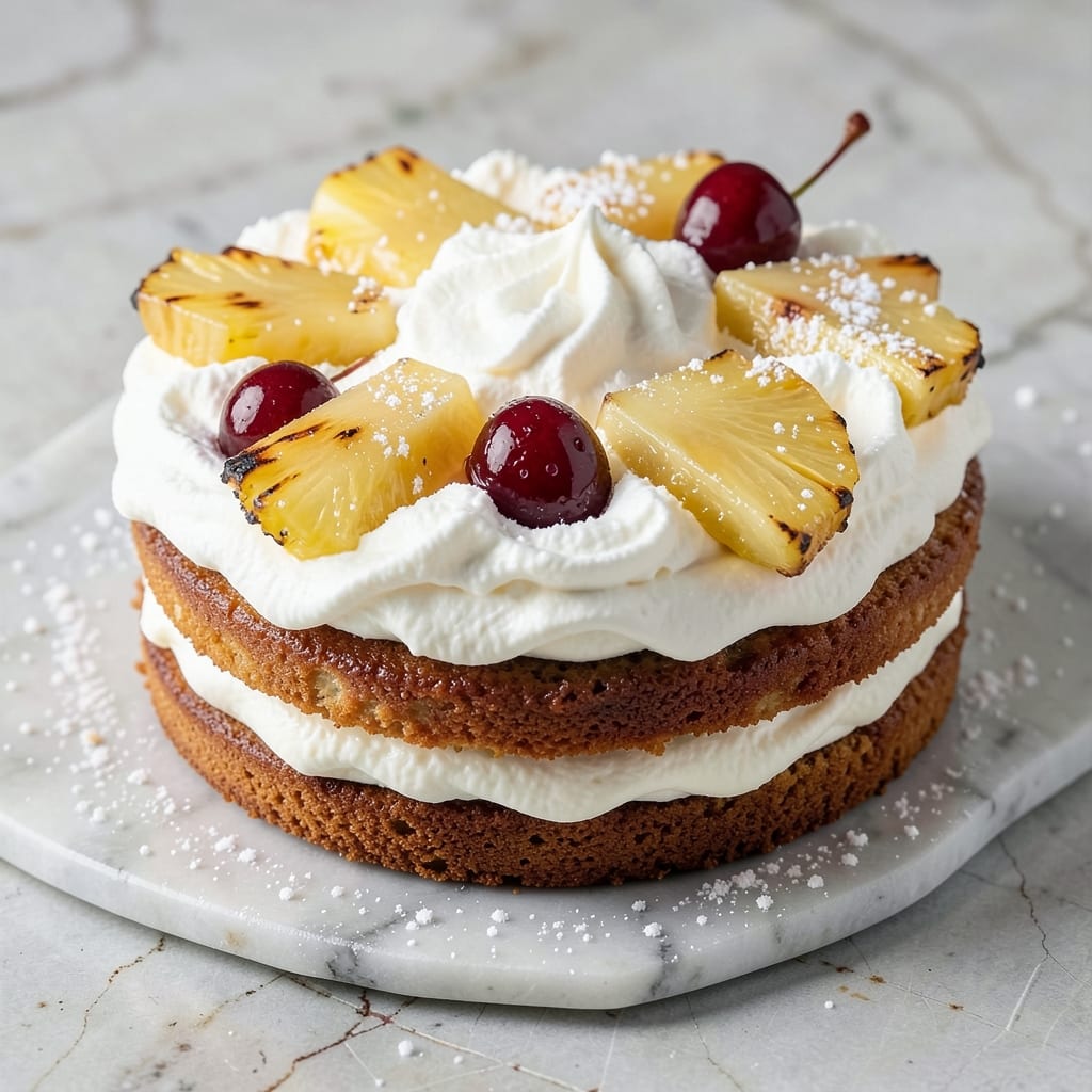 Ambrosia Cake Recipe with Pineapple: Tropical Layers That Stay Fresh All Week