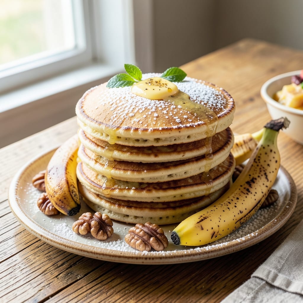 Banana Pancakes Recipe With 1 Banana: Fluffy Stacks in 15 Minutes